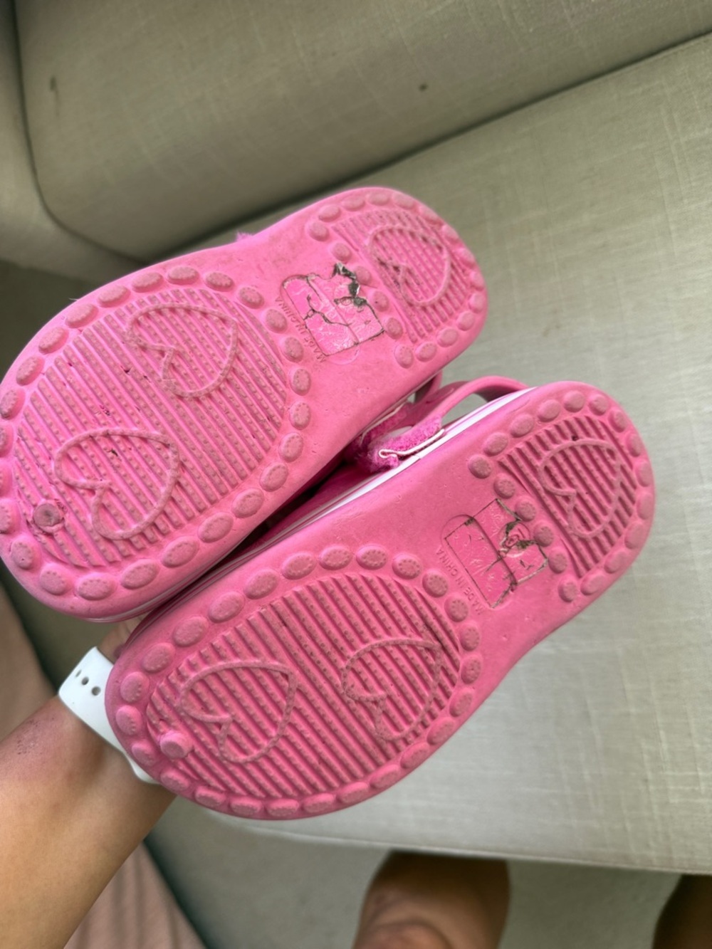 Kidgets Kids Pink Clog and Sandal Set Comfortable Summer Shoes Toddler Girls 10T - Picture 5 of 8